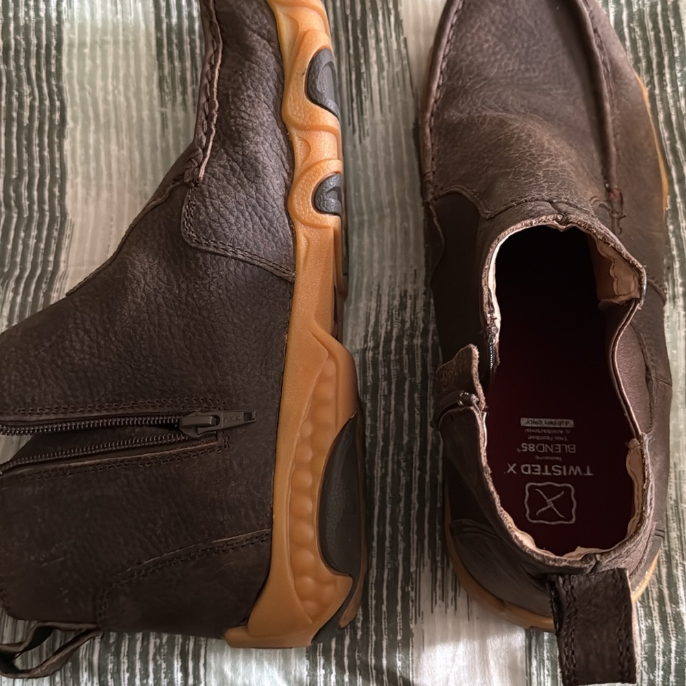 Twisted X Men's Dark Brown Leather Boots